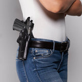 Paddle Holster All Leather Paddle EDC All Day Every Day Carry